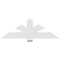 Ekena Millwork Redmond Architectural Grade PVC Gable Bracket, 60"W x 20"H x 2"D x 6"F, 8/12 Pitch GBP060X20X0206RED00 - alternate 4
